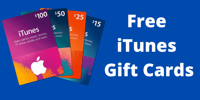 iTunes Gift Cards